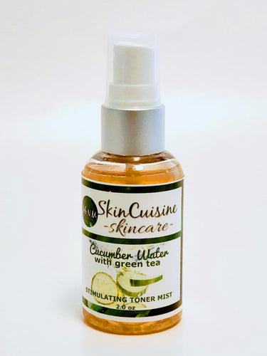 SkinCuisine Cucumber Water w/Green Tea Stimulating Toner Mist